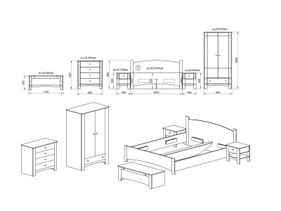 СПАЛНА УНО - СИТИ 7025