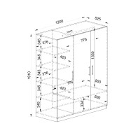 ОРМАР ТРИО 120 СОНОМА - СИТИ 1002