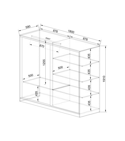 ШИБЕР 180 ДУО СОНОМА -  СИТИ 1009