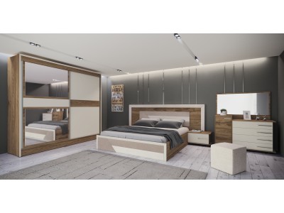 ЛЕЖАЈ МОНИКА СО ДВЕ КАСЕТКИ И ТОАЛЕТНА