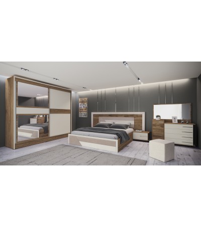 ЛЕЖАЈ МОНИКА СО ДВЕ КАСЕТКИ И ТОАЛЕТНА