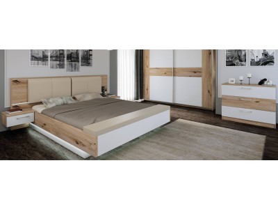 ЛЕЖАЈ РОНДИНО СО ДВЕ КАСЕТКИ И ТОАЛЕТНА