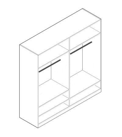 ШИБЕР ВАЈТ 170 СО ОГЛЕДАЛО СОНОМА