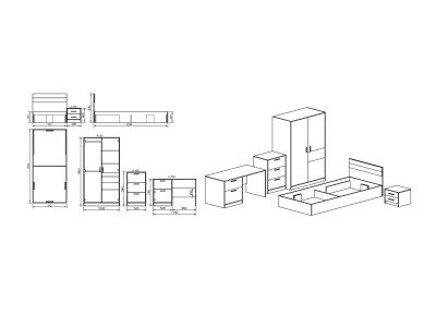 ДЕТСКА СОБА МАРКО - СИТИ 5022