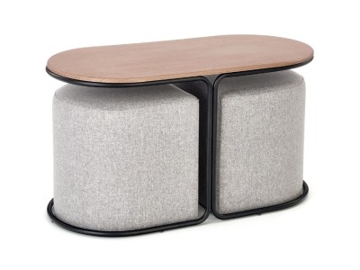 КЛУБ МАСА СО ТАБУРЕТКИ ПАМПА