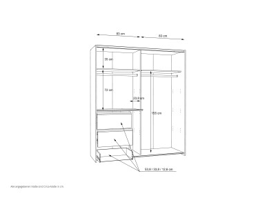 ШИБЕР ВИН-2 170 СОНОМА СО ОГЛЕДАЛО