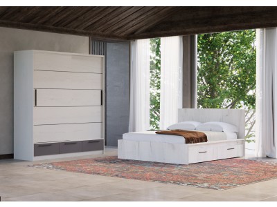 ШИБЕР ЛАРА 200 БЕЛ ДАБ/АНТРАЦИТ