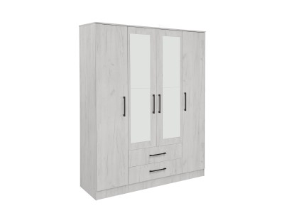 ЧЕТВОРОКРИЛЕН ОРМАР ИВА 4К2ФО СО ОГЛЕДАЛО 163 БЕЛ ДАБ