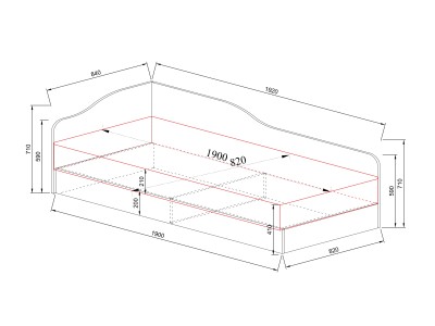 ДЕТСКИ КРЕВЕТ ЛАН СЈАЈ - СИТИ 2004 СО МЕХАНИЗАМ 82/190