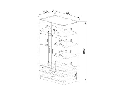 ОРМАР ДУО ПЛУС СЈАЈ - СИТИ 1008