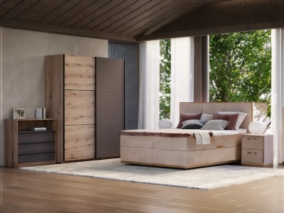 ЛЕЖАЈ МАГНУМ ФРАНЦУСКИ 180Х200 КРЕМ