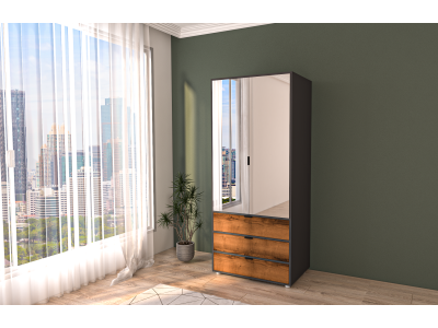 ОРМАР ДЕНИ 90 см АНТРАЦИТ