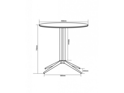 ТРП. МАСА АДЕЛ 60