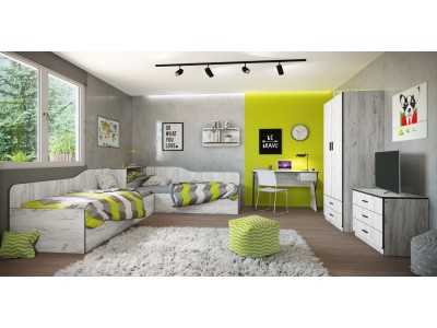 ДЕТСКА СОБА ЕВА - СИТИ 5034