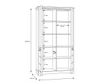ВИТРИНА КОРТЕЛА 115х205