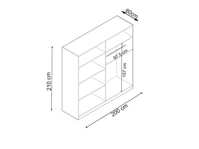 ШИБЕР ГЕНОВА КАПРИ 200 16мм
