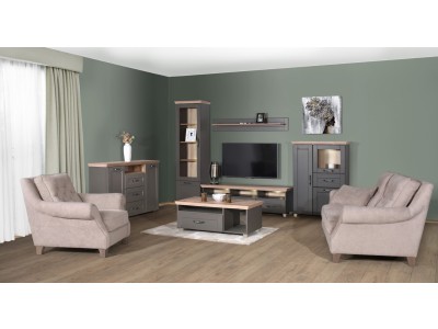 КОМОДА КОНТЕМПО СИВА