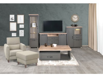 КОМОДА КОНТЕМПО СИВА