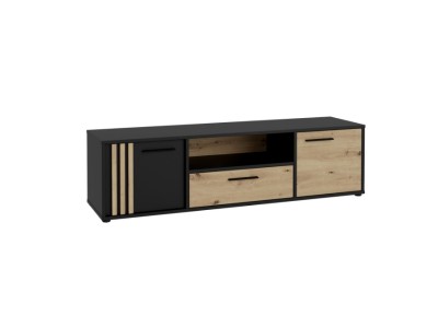 ТВ КОМОДА КАРДИГАН СОНОМА ЦРНА