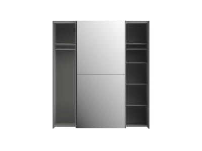 ШИБЕР КАИКАС 170 СО ОГЛЕДАЛО СИВА