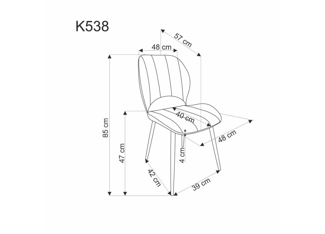 СТОЛ К-538 КРЕМ (0)