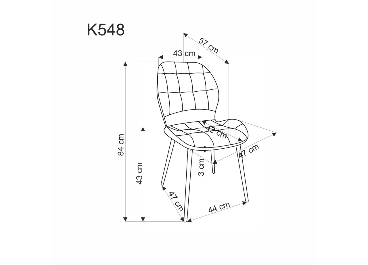 СТОЛ К-548 КРЕМ (0)