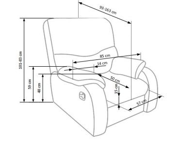ФОТЕЛЈА РЕЛАКС ЏЕФ КАФЕНА