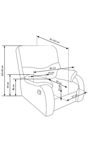 ФОТЕЛЈА РЕЛАКС ЏЕФ ЦРНА