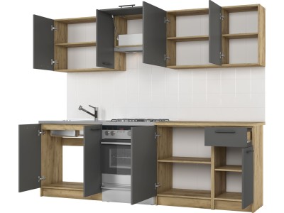 КУЈНА БЛОК ДАРИА 240 АНТРАЦИТ