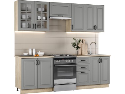 КУЈНА БЛОК ЕЛИЗАБЕТ 240 СИВА