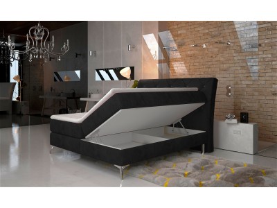 БОКСПРИНГ АДЕЛ 180 ЦРНА