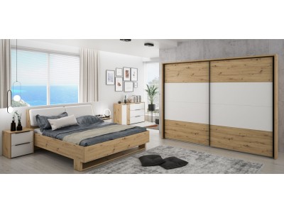 СПАЛНА ЦИСМОН 220 БЕЛА ДАБ