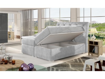 БОКСПРИНГ БАЛВИН 140 СИВА