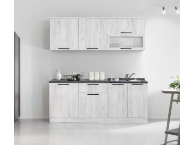 КУЈНА БЛОК КОМФОРТ 200 (СНЕЖЕН ХРАСТ)