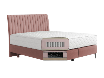 БОКСПРИНГ БЛАНКА 140 РОЗЕВА