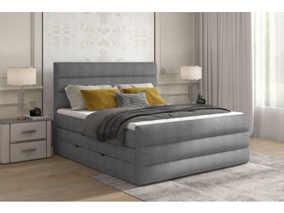 БОКСПРИНГ КАНДЕ 160 СИВА