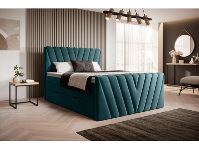 БОКСПРИНГ КАНДИЦЕ 140 ЗЕЛЕНА