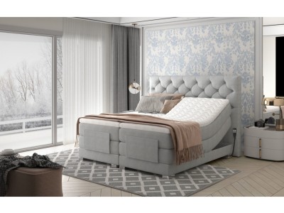 БОКСПРИНГ КЛОВЕР 140 СИВА