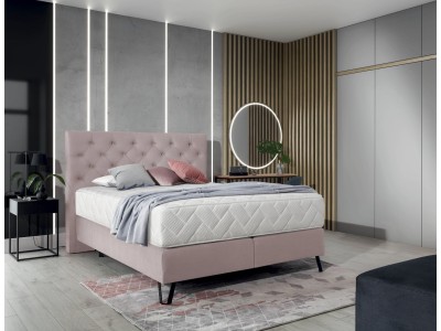 БОКСПРИНГ КОРТИНА 160 РОЗЕВА