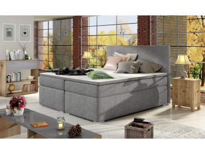 БОКСПРИНГ ДИВАЛО 180 СИВА