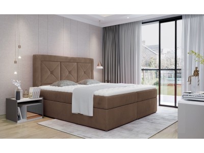 БОКСПРИНГ ИДРИС 160 КРЕМ