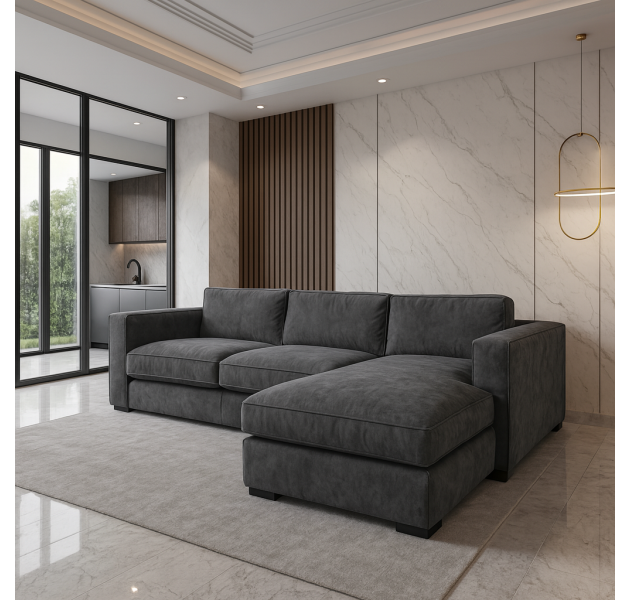 АГ КАТАНИЈА У-264 ДЕСНА МАЛА ШТОФ СИВА