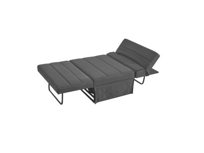 ТАБУРЕТКА ПУФ БЕД СИВА