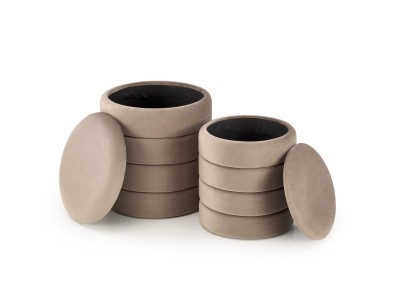 СЕТ ТАБУРЕТКИ ПАЧО КРЕМ