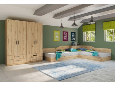 ДЕТСКА СОБА АНГЛ ДАБ АРТИСАН - СИТИ 7064