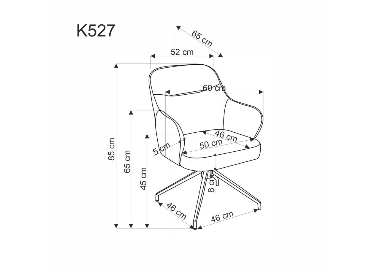 СТОЛ К-527 КРЕМ (0)