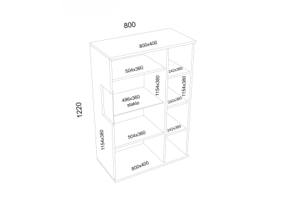 ВИТРИНА ЛУЦЕРН НИСКА