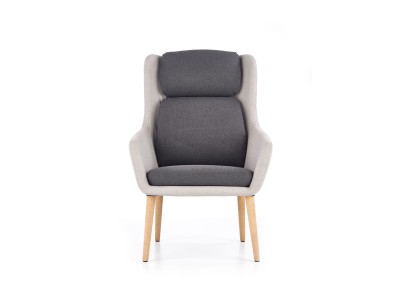 ФОТЕЛЈА ПУРИО СИВА