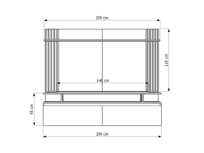 КОМОДА ТРИЕСТО