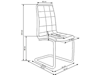 СТОЛ К-147 ТАНАЈА СИВА